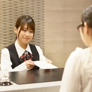 Front desk
Apartments with a front desk