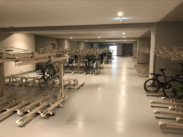 Motor bike parking