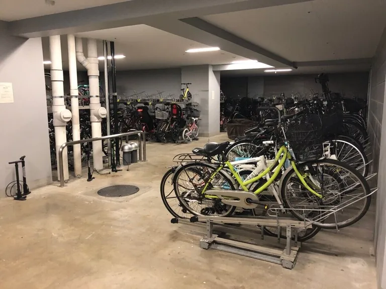 Motor bike parking
