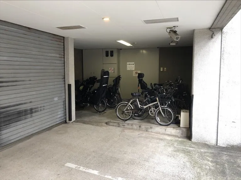 Motor bike parking