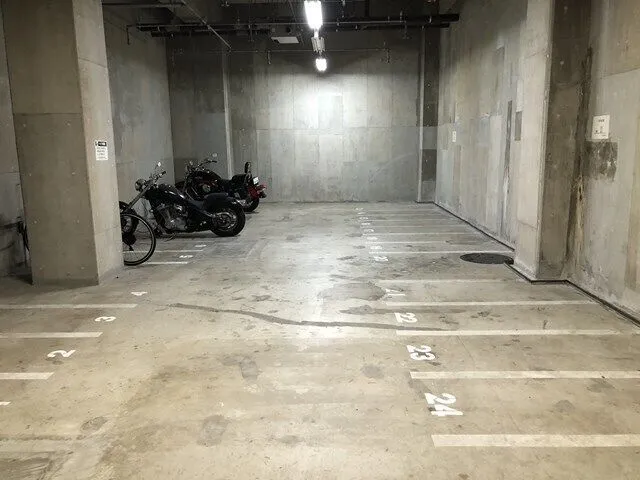 Motor bike parking