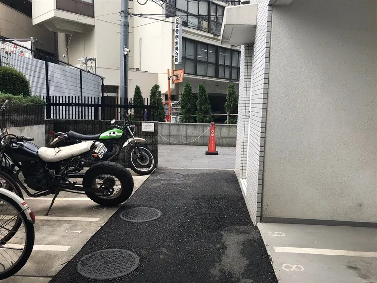 Motor bike parking