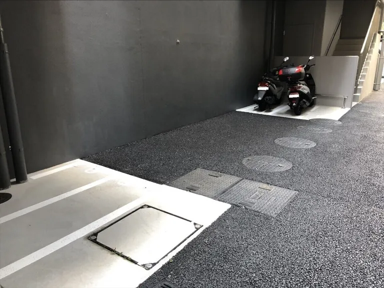 Motor bike parking