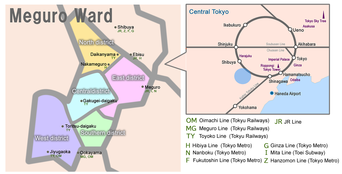 目黒区学校リストメイン画像